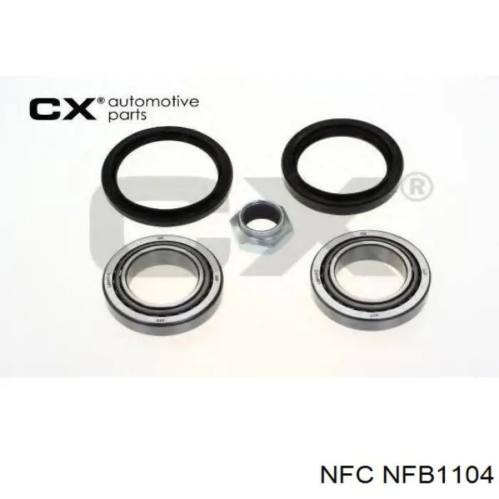 Cojinete de cubo delantero NFC NFB1104 precio, desde 18,09 EUR