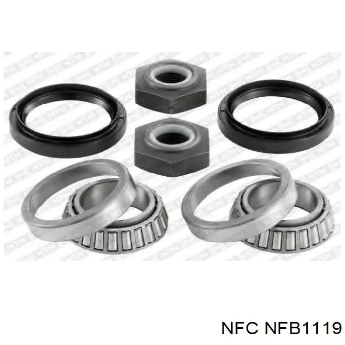 NFB1119 NFC cojinete de rueda trasero