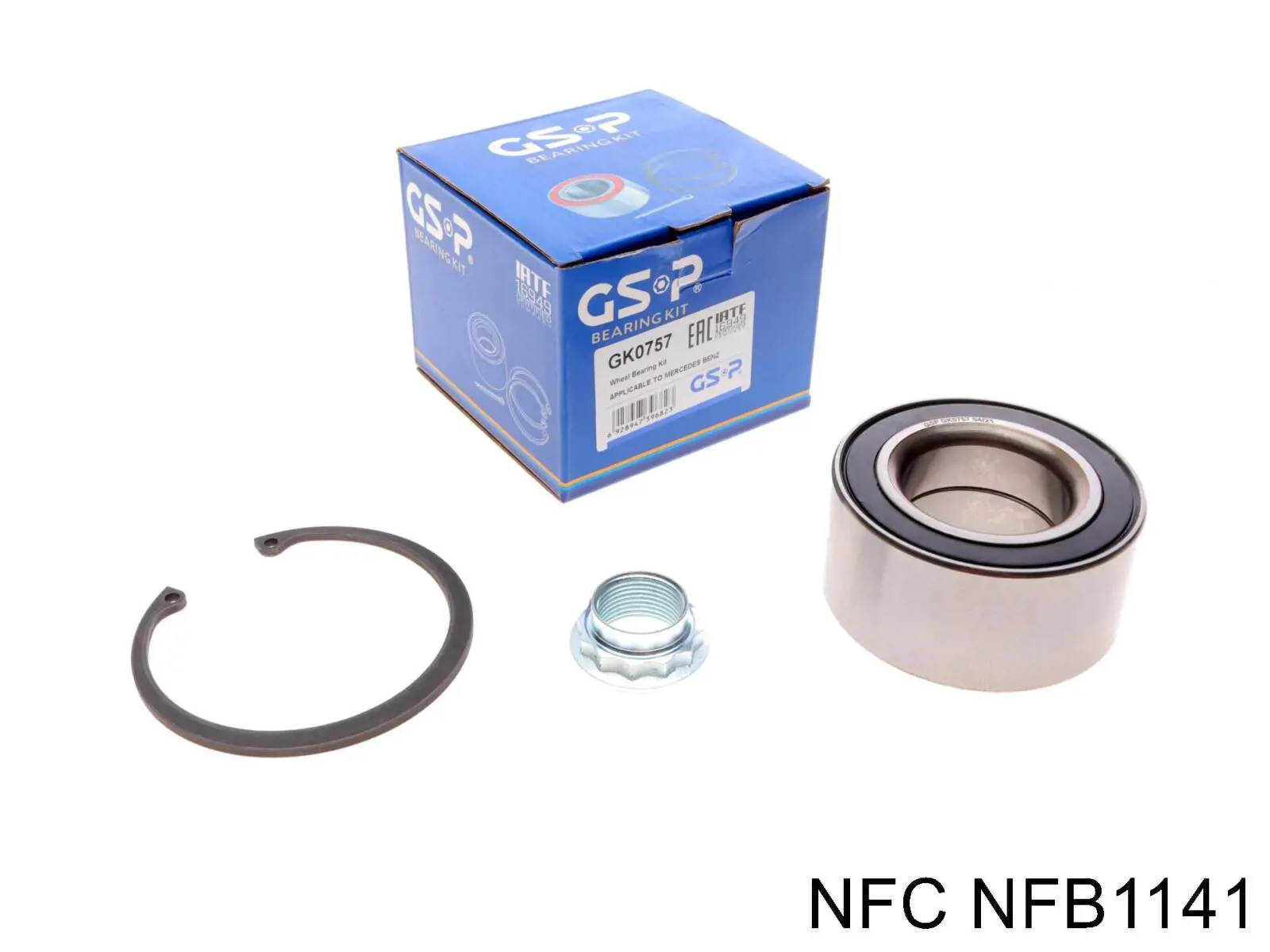 Cojinete de rueda delantero NFC NFB1141 precio, desde 13,59 EUR