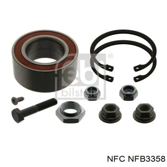 Cojinete de rueda delantero NFC NFB3358 precio, desde 22,22 EUR