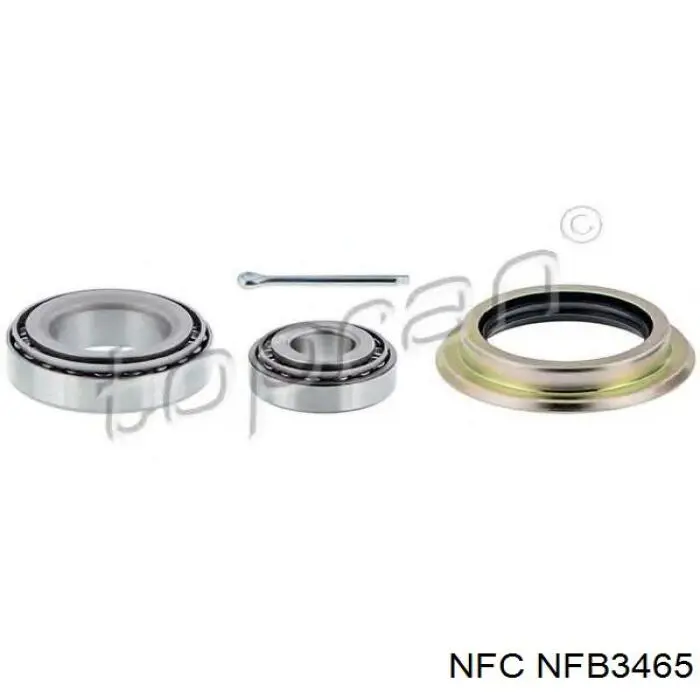 NFB3465 NFC cojinete de rueda delantero