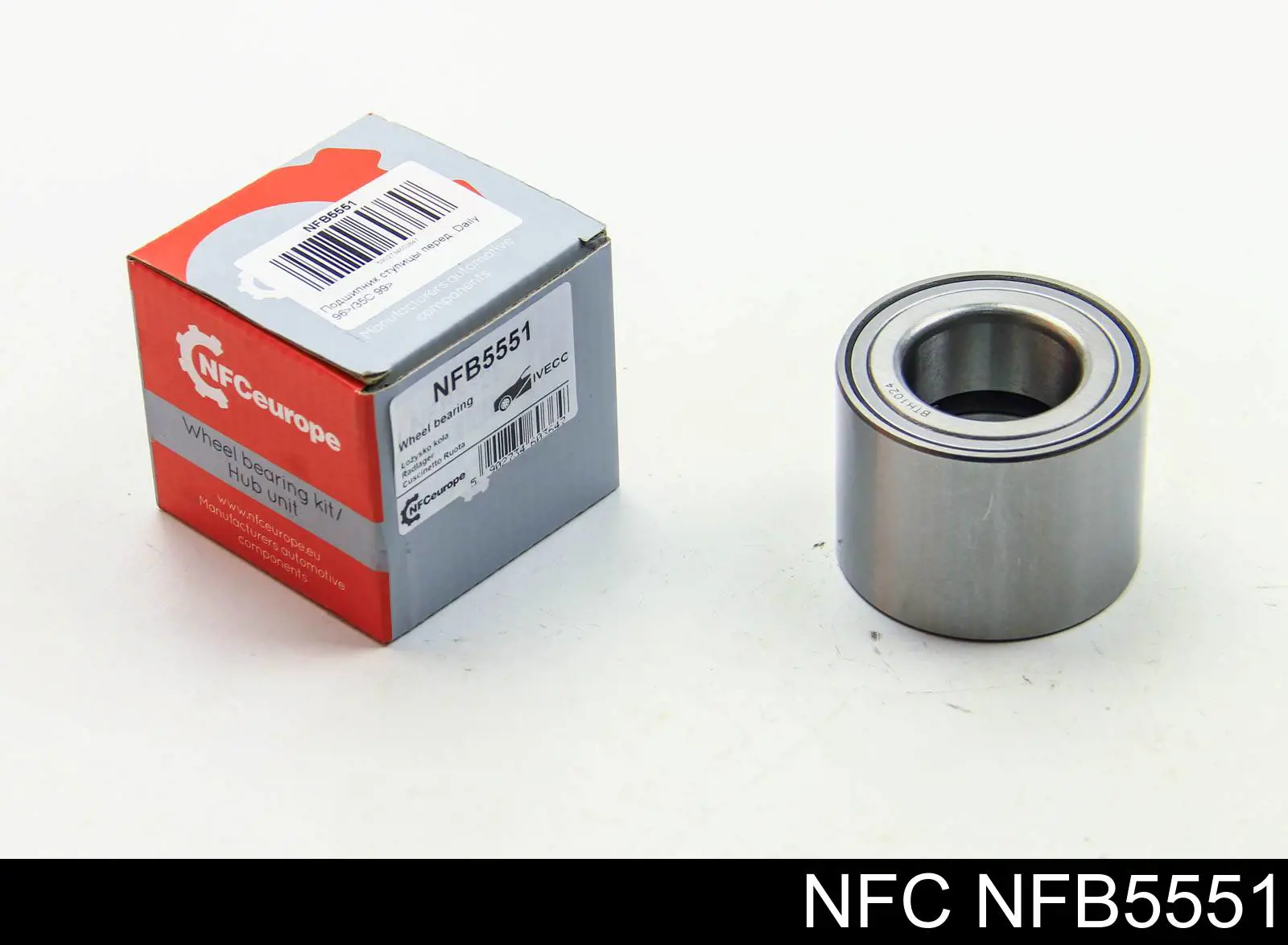 NFB5551 NFC Rodamientos de rueda delantero