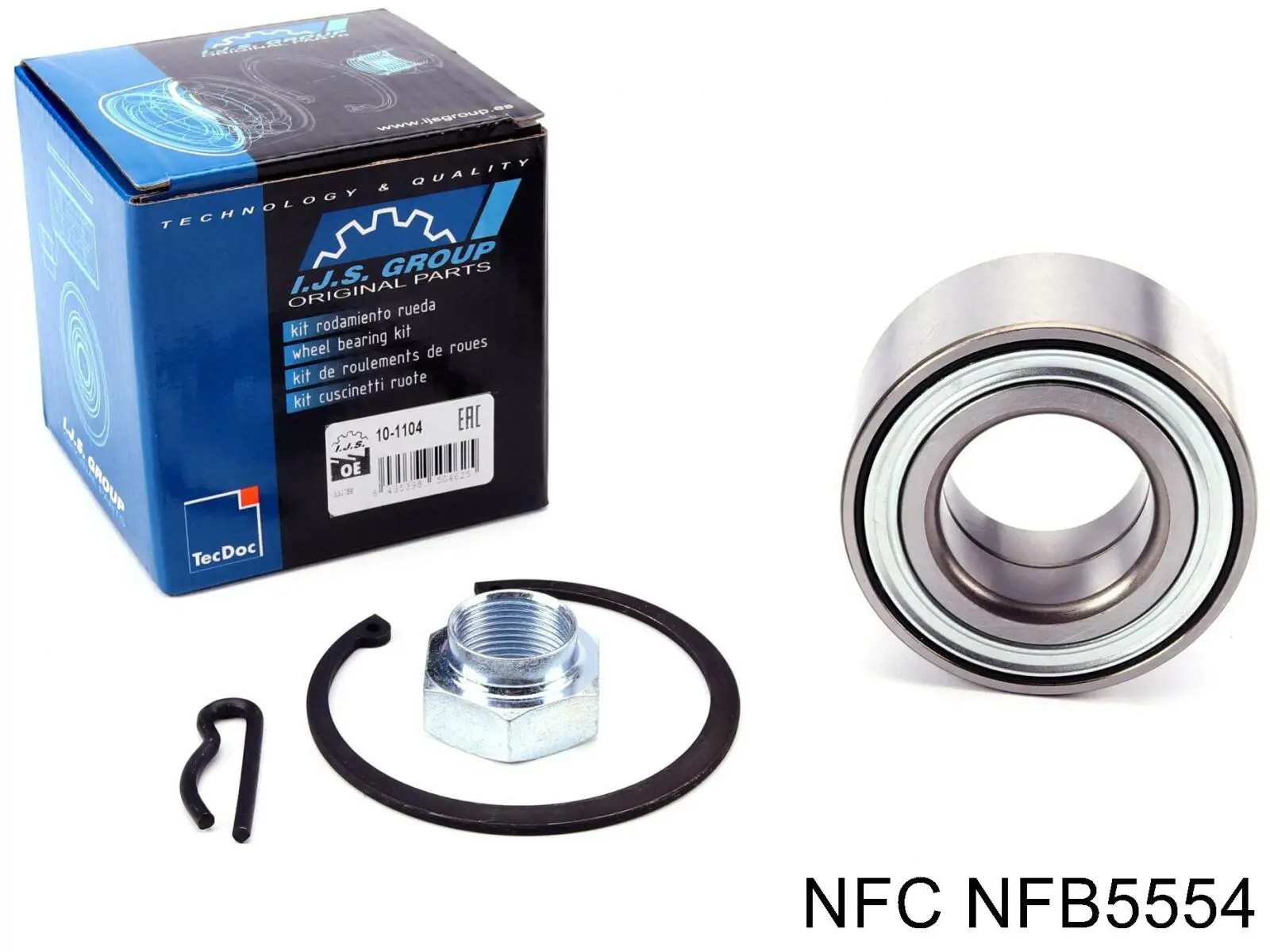 NFB5554 NFC cojinete de rueda delantero