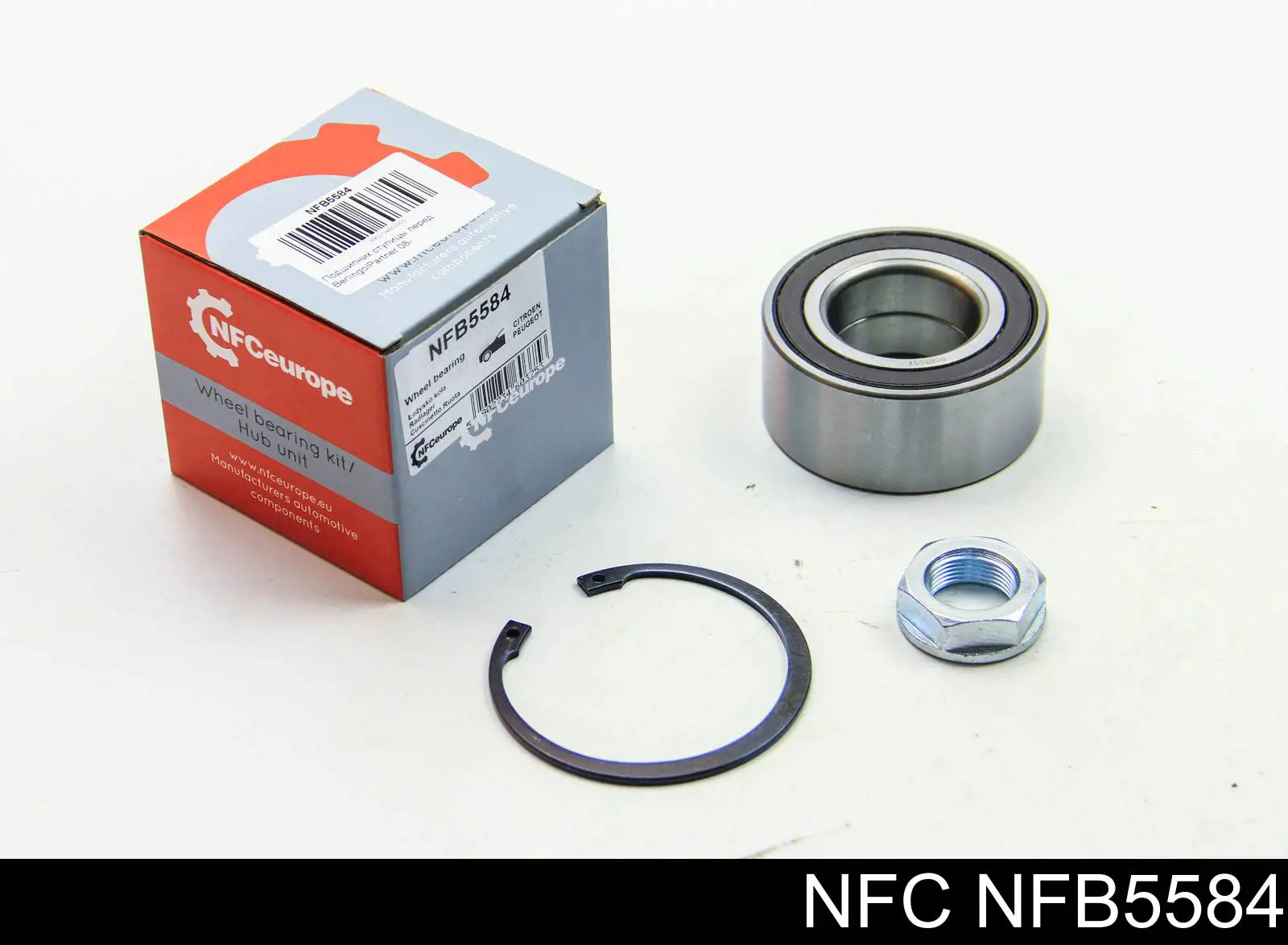 Cojinete de rueda delantero NFC NFB5584 precio, desde 40,61 EUR