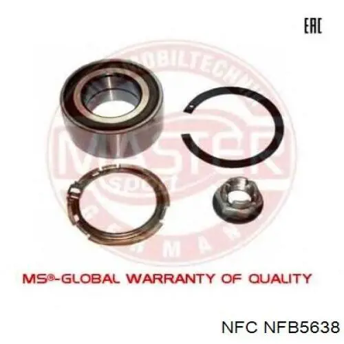 Comprar NFB5638 NFC Cojinete de rueda delantero