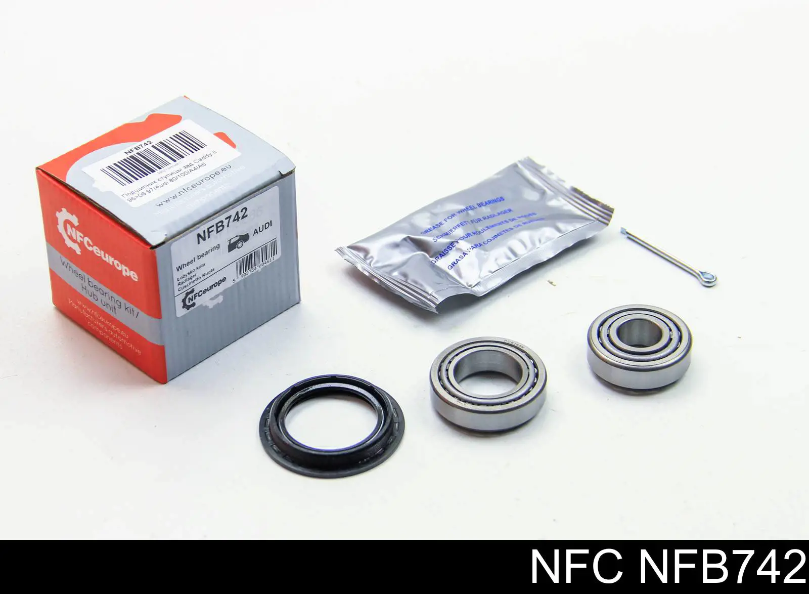 Cojinete de cubo delantero NFC NFB742 precio, desde 10,82 EUR