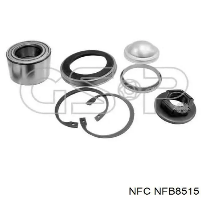 NFB8515 NFC cojinete de rueda trasero
