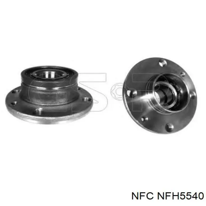 NFH5540 NFC cubo de rueda trasero