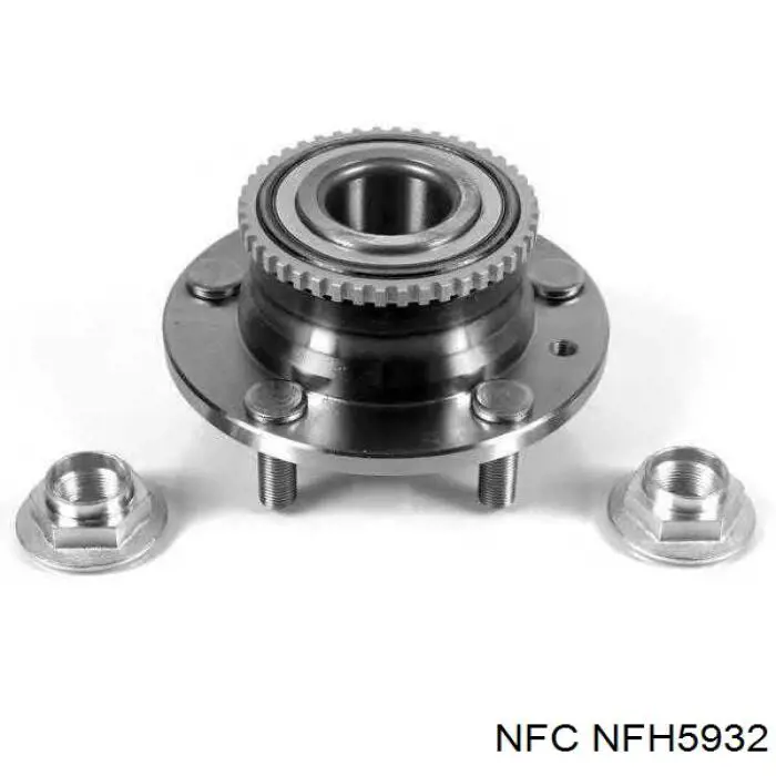 NFH5932 NFC cubo de rueda trasero