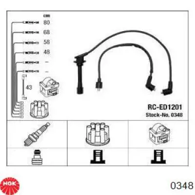 Juego de cables de bujias Engitech ENT910072 precio, desde 39,81 EUR