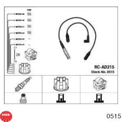 Cables de bujías 0515 NGK