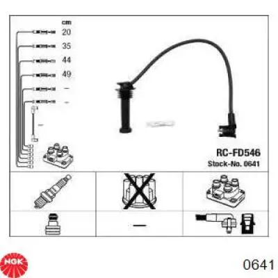 Cables de bujías 0641 NGK