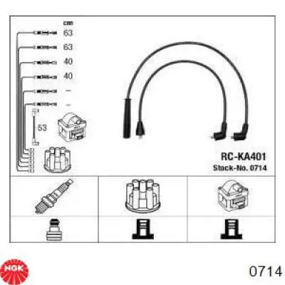 Cables de bujías 0714 NGK