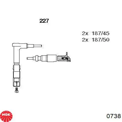 Comprar ENT910184 Engitech Cable de bujía