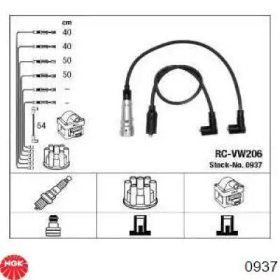 Juego de cables de bujias ERA 883048 precio, desde 71,78 EUR