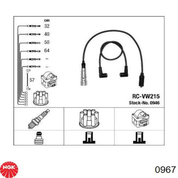Cables de encendido FAE 85065