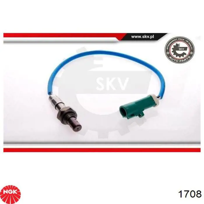 Sensor de oxígeno previo al catalizador NGK 1708 precio, desde 62,74 EUR