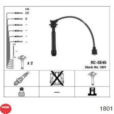 Comprar 1801 NGK Cable de bujía
