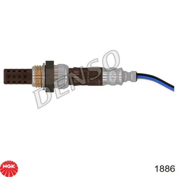 1886 NGK Sonda lambda de oxígeno posterior al catalizador