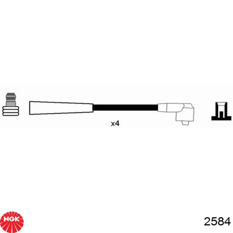 Cables de bujías 986357221 Bosch