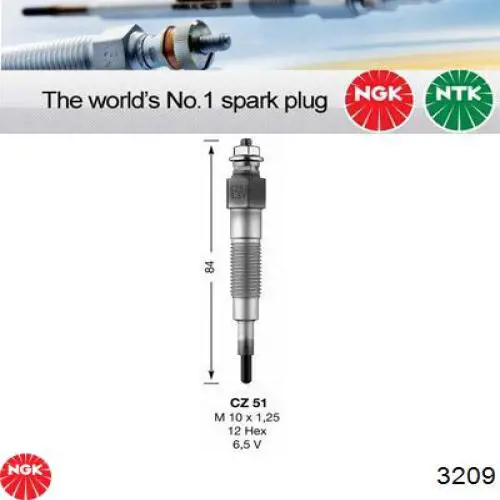 Bujías incandescentes MDR MGP6113 precio, desde 9,65 EUR
