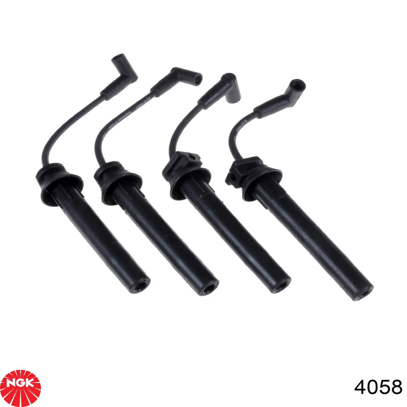 4058 NGK Cables de alta tensión, juego