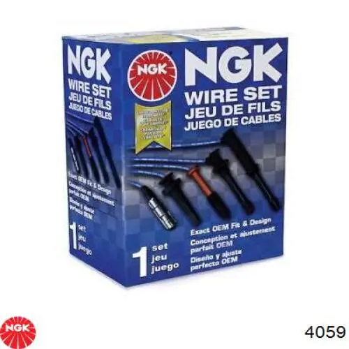 4059 NGK cables de bujías