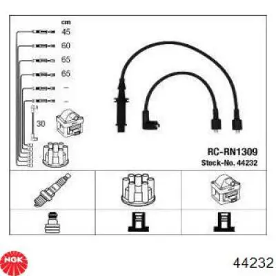 Juego de cables de bujias NGK 44232 precio, desde 126,54 EUR