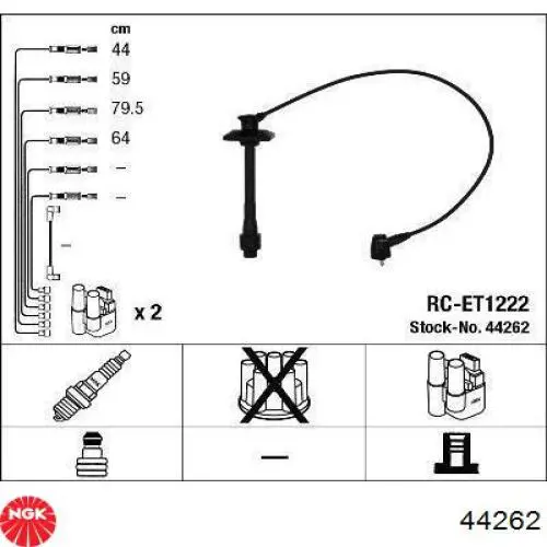 Cables de encendido Toyota 9091922370