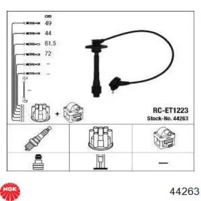 Comprar 44263 NGK Cable de bujía