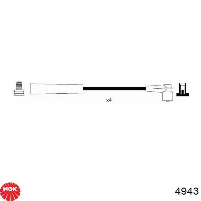 Cables de bujías 21113707080 Lada