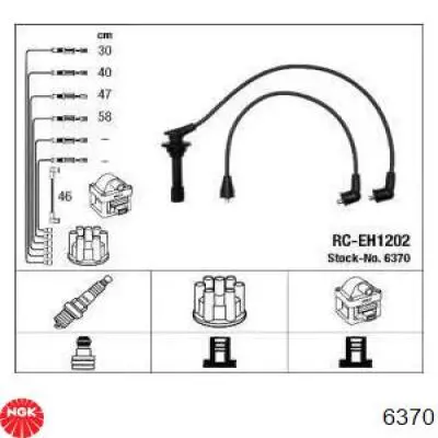 Comprar 6370 NGK Cable de bujía