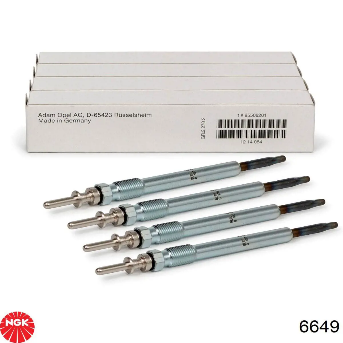 Bujías incandescentes NGK 6649 precio, desde 12,62 EUR