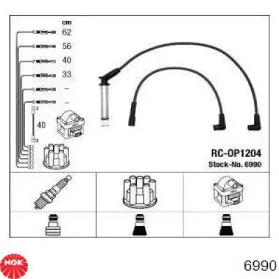 Juego de cables de bujias NGK 6990 precio, desde 14,69 EUR