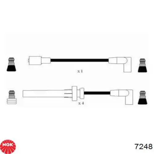Cables de bujías 04773841AB Chrysler
