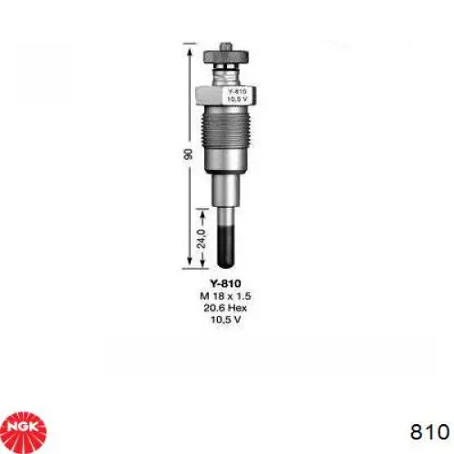 Comprar 810 NGK Cable de bujía