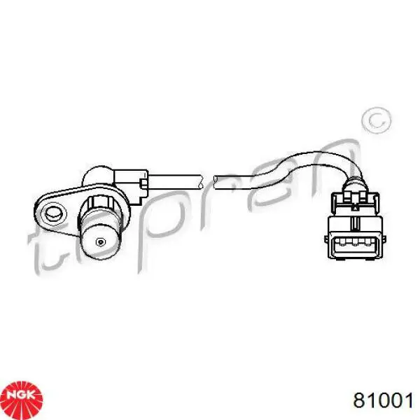 Generador de impulsos, cigüeñal  NGK 81001 precio, desde 22,87 EUR