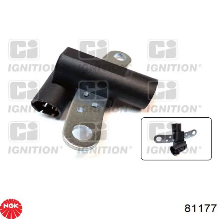 Sensor de cigüeñal 81177 NGK