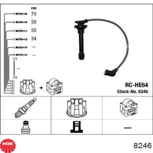 RCHE64 NGK