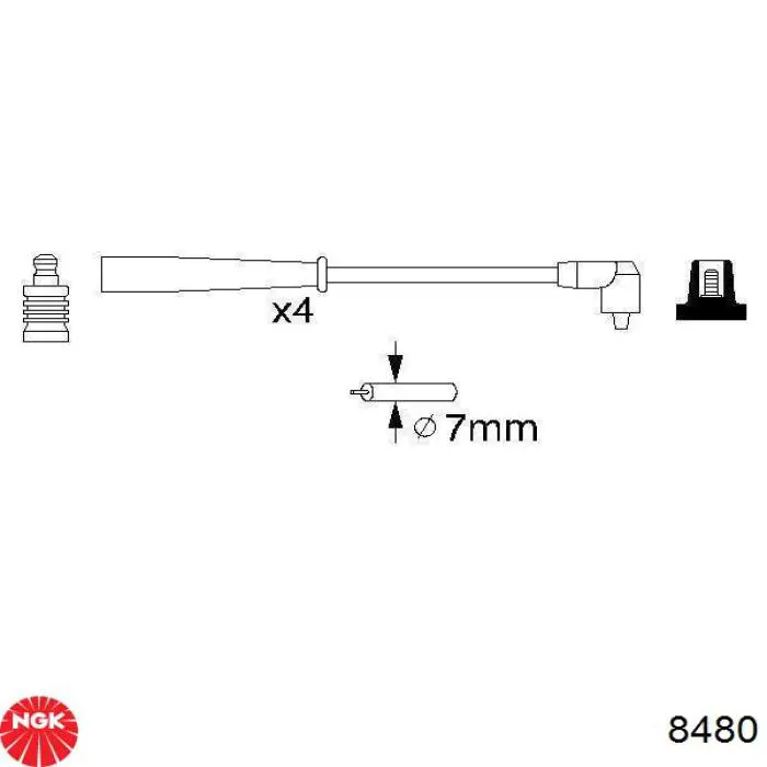 Juego de cables de bujias Magneti Marelli MSK570 precio, desde 21,84 EUR
