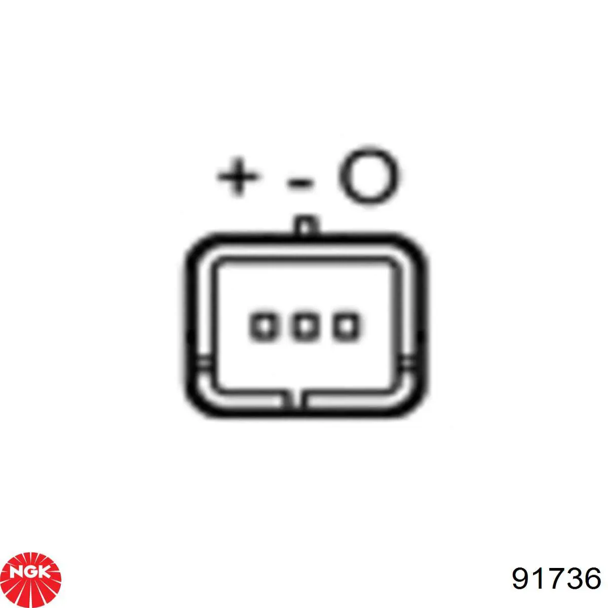 91736 NGK sensor de presion del colector de admision