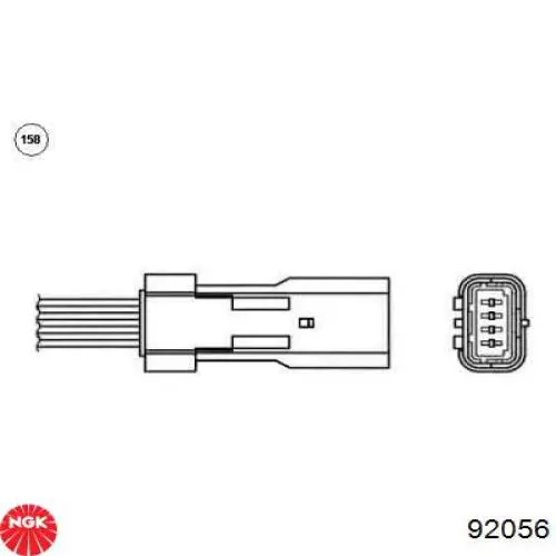 Sonda Lambda Peugeot 208 CA, CC