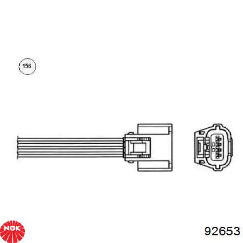 Comprar 97305 NGK Sonda lambda de oxígeno posterior al catalizador