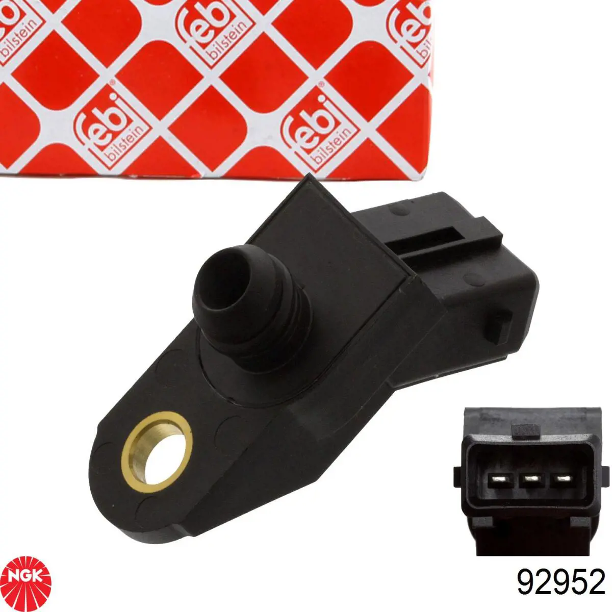 Sensor de presión del colector de admisión 92952 NGK