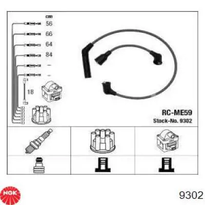 Comprar 9302 NGK Cable de bujía