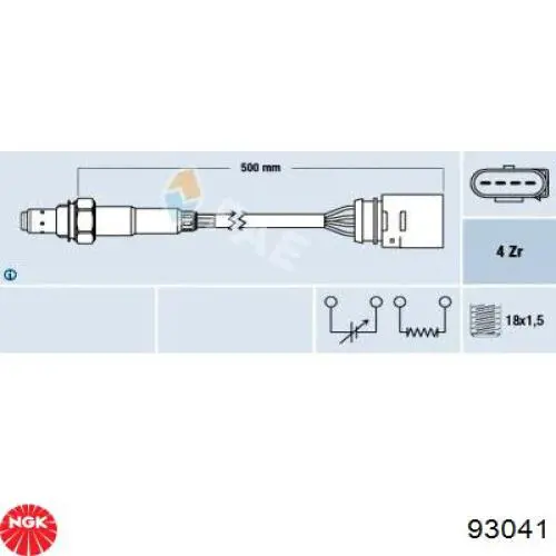 Sonda lambda 06A906265AM VAG
