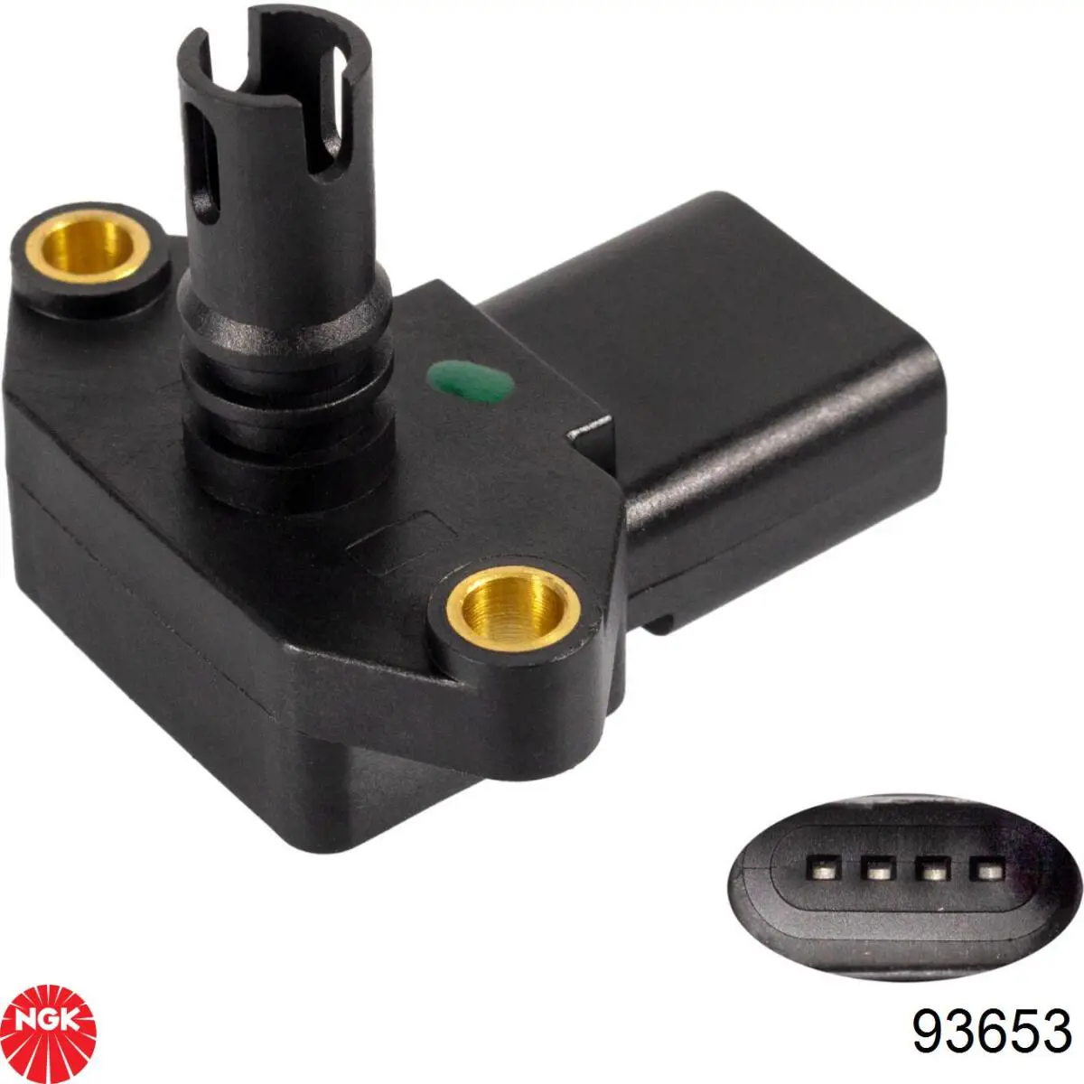 Sensor, presión colector de admisión  NGK 93653 precio, desde 23,60 EUR