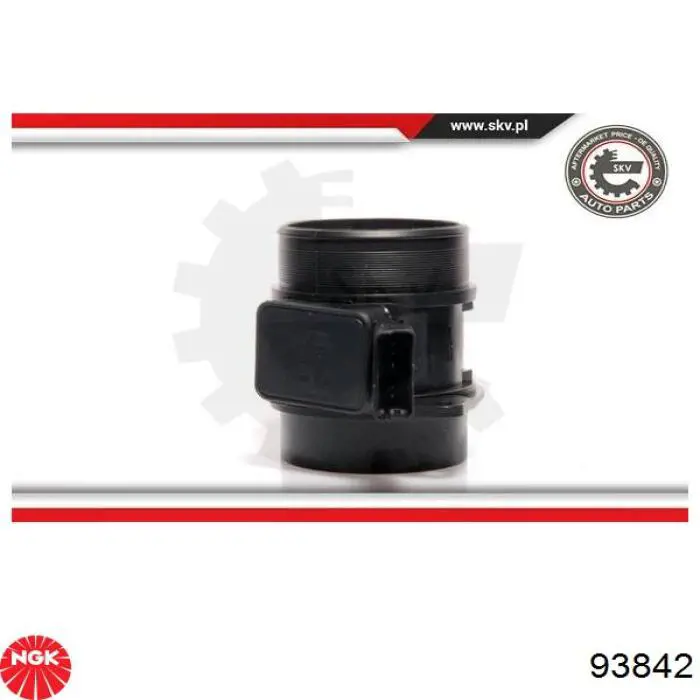 Caudalímetro 93842 NGK