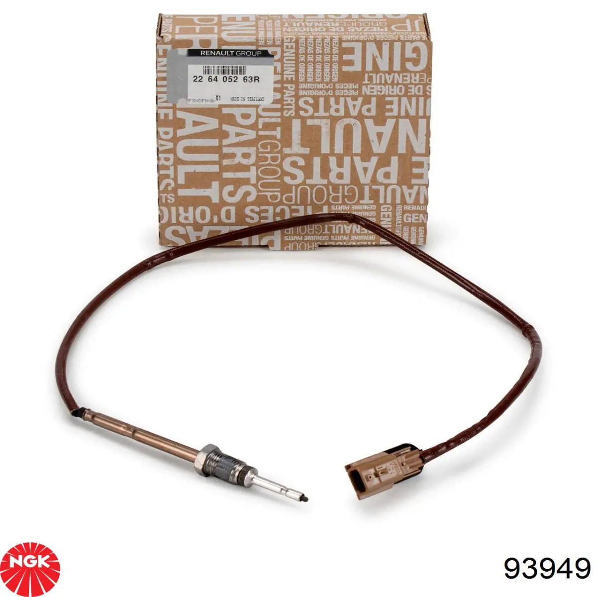 93949 NGK Sensor de temperatura de gases de escape antes del catalizador
