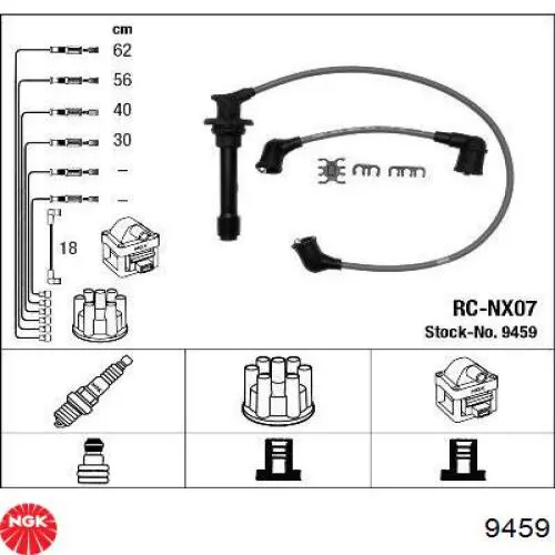 Comprar 9459 NGK Cable de bujía